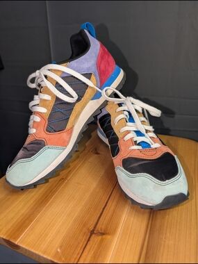 Merrell Multicolor Suede Athletic Sneakers